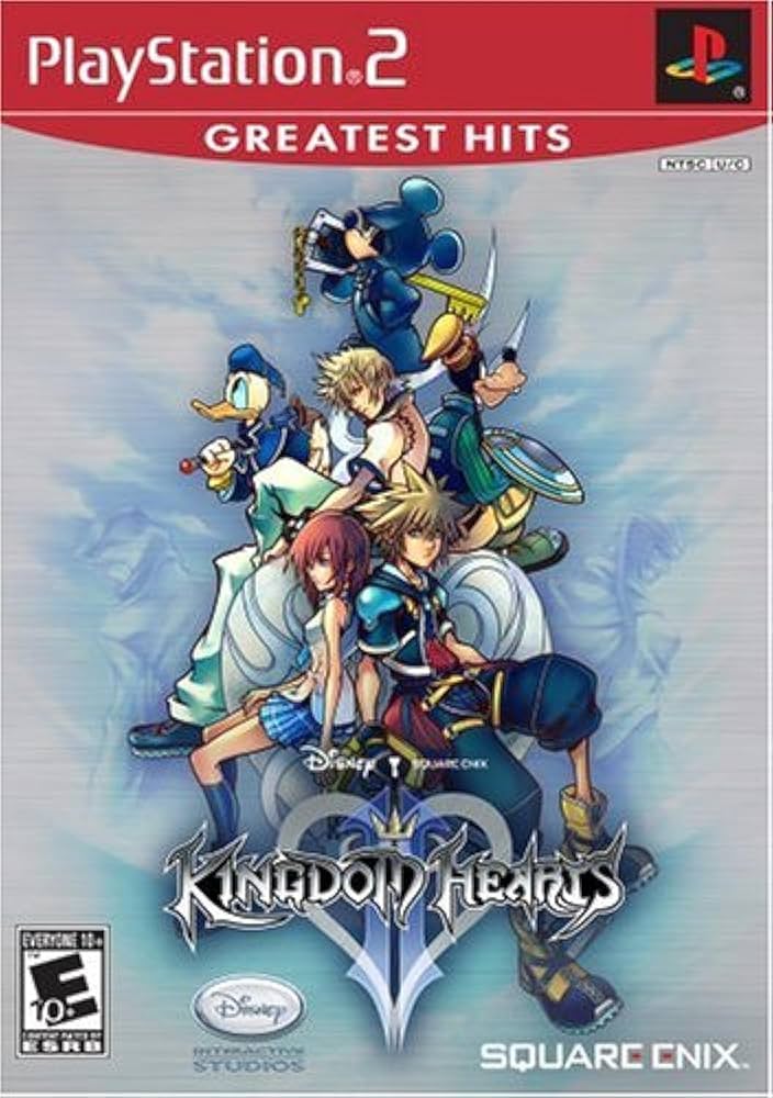 Kingdom Hearts 2 PS2 Cover