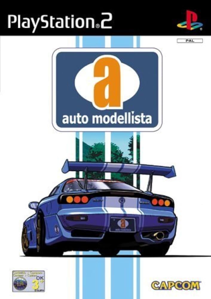 Auto Modellista Game box cover art